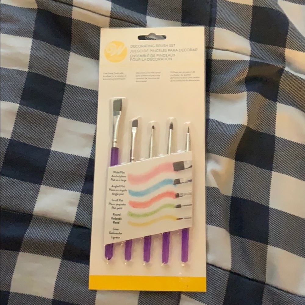 Decorating Brush set for food or crafts